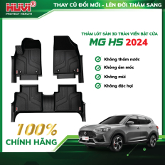 Thảm lót sàn ô tô MG HS 2024 tràn viền bậc cửa Huvi