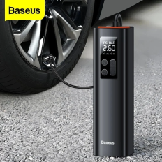 Máy bơm lốp xe thế hệ mới Baseus Super Mini Inflator Pump (12V/0.2 ~150PSI, 30L/min, LED Display, Portable Car Pump)