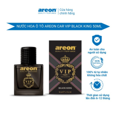 Nước hoa ô tô Areon Car Perfume VIP Black King