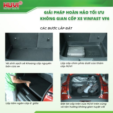 Tấm ngăn cốp ô tô Vinfast VF6 chất liệu Composite Huvi