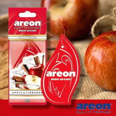 Lá thơm Areon Mon Apple & Cinnamon – Hương Táo quế