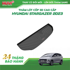 Thảm lót cốp ô tô Hyundai Stargazer 2023 nhựa TPE cao cấp