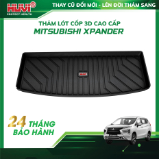 Thảm lót cốp ô tô Mitsubishi Xpander 2022-2023 nhựa TPE cao cấp