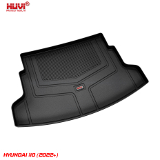 Thảm lót cốp ô tô Hyundai i10 2022-2024 nhựa TPE nguyên sinh Huvi