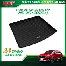 Thảm lót cốp ô tô MG ZS 2022-2023 3D nhựa TPE cao cấp