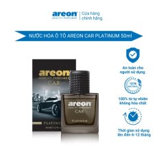 Nước hoa ô tô Areon Car Platinum Perfume 50ml