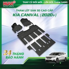 Thảm Lót Sàn Ô Tô Kia Carnival 2020 – 2023 3D nhựa TPE cao cấp