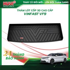 Thảm lót cốp 3D Vinfast VF9 nhựa TPE cao cấp