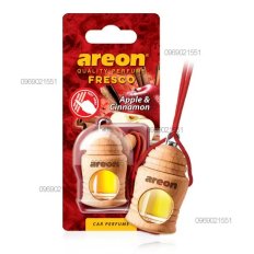 Tinh dầu treo xe ô tô hương Táo Quế – Areon Fresco Apple & Cinnamon