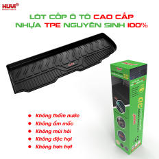 Thảm Lót Cốp Ô Tô Toyota Veloz 2022-2023 Nhựa TPE Cao Cấp